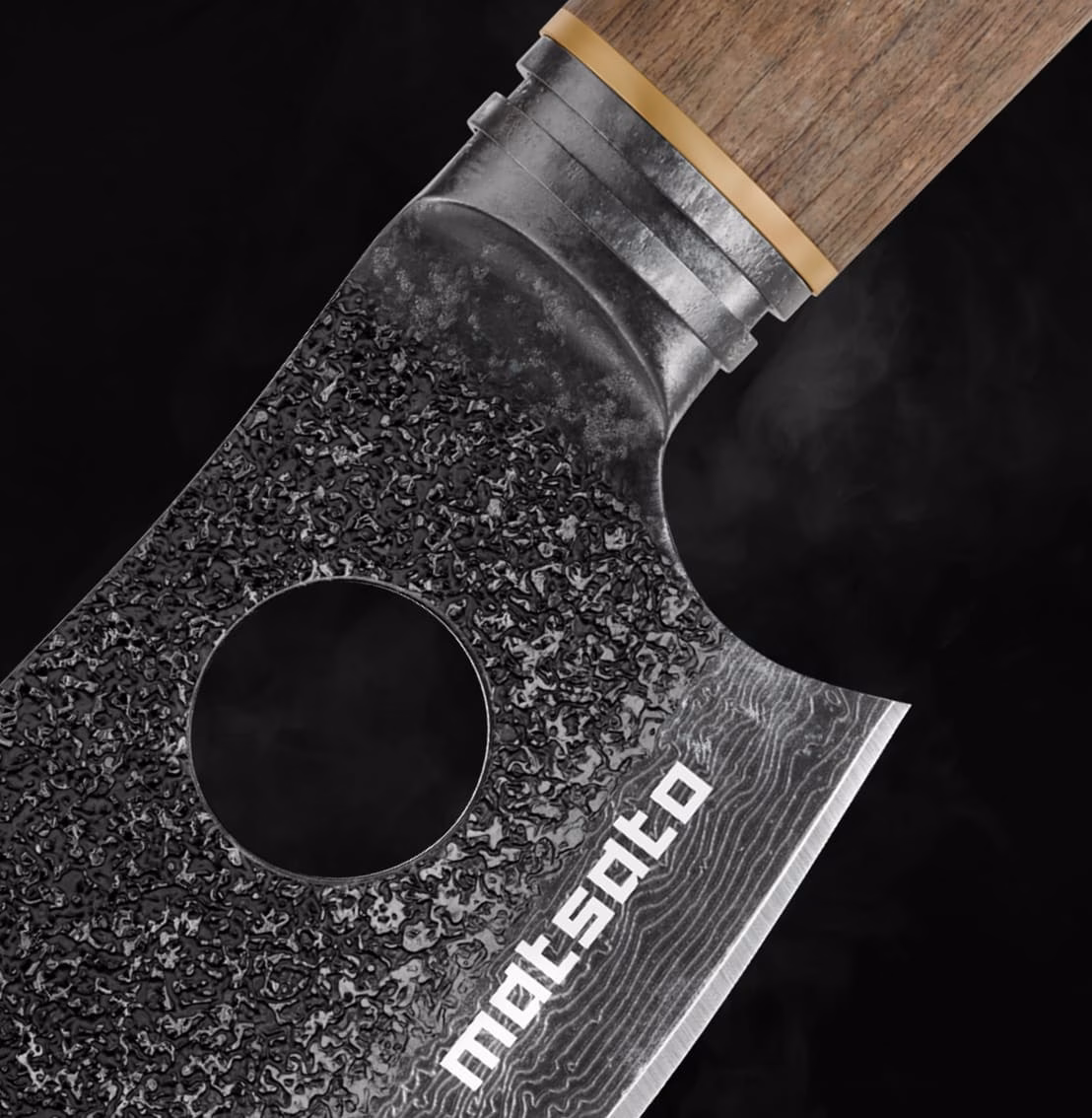 Matsato Osuren Chef Knife — Properties and Construction Detail